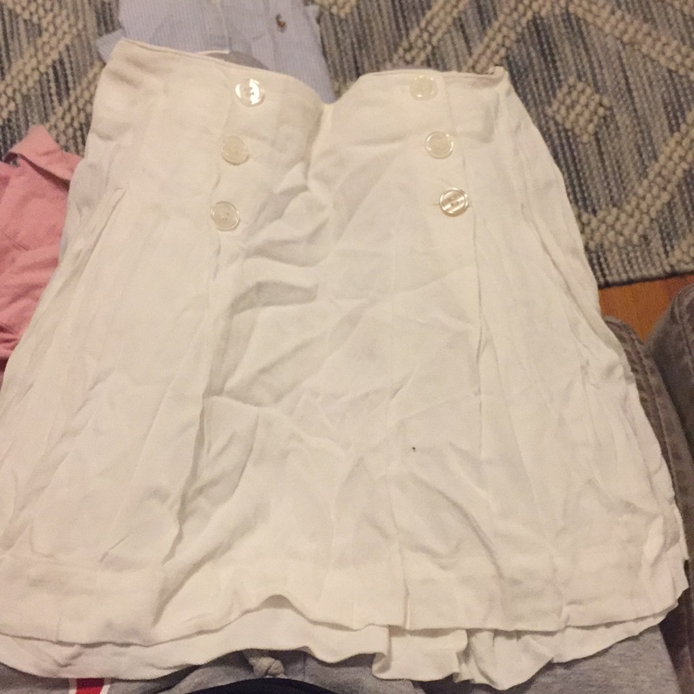 White skirt Free People